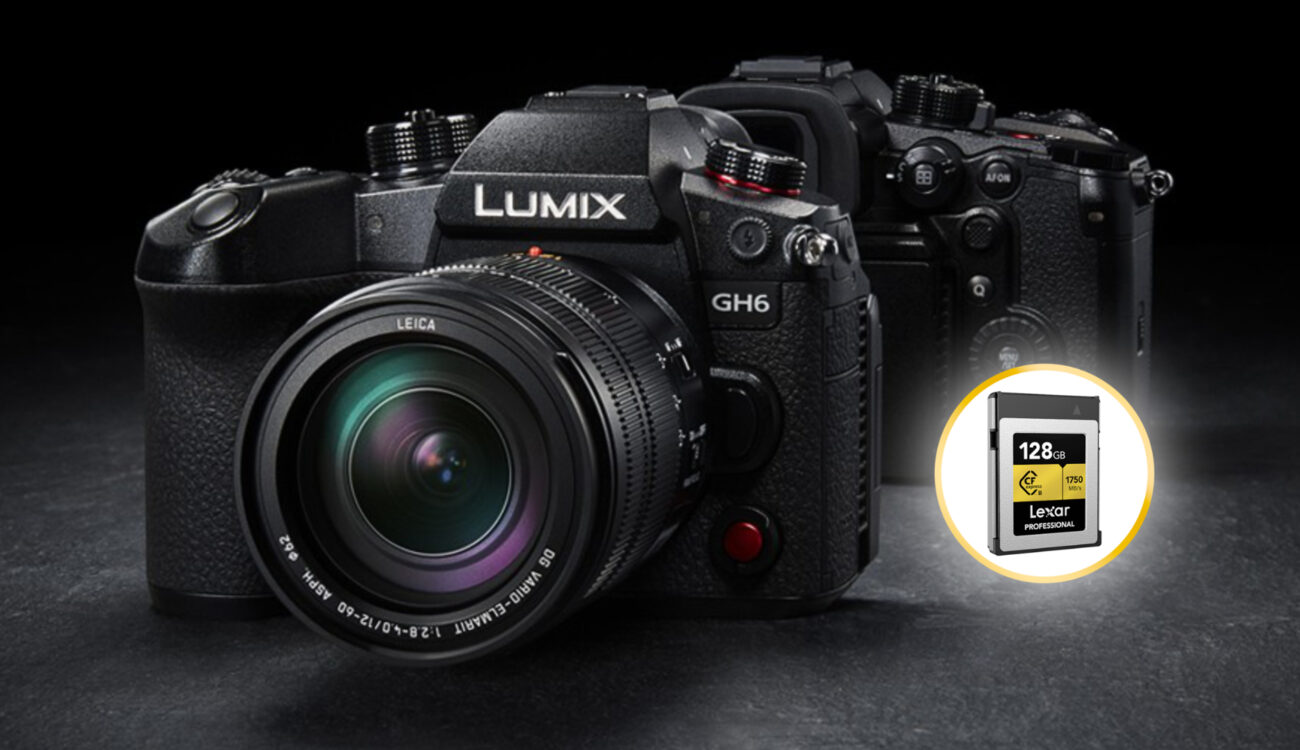Panasonic LUMIX GH6 Promo - Free 128GB Lexar CFexpress Type B Card