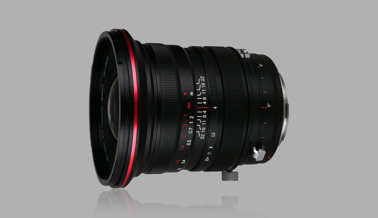 Laowa 20mm f/4 Zero-D Shift Lens Now Available