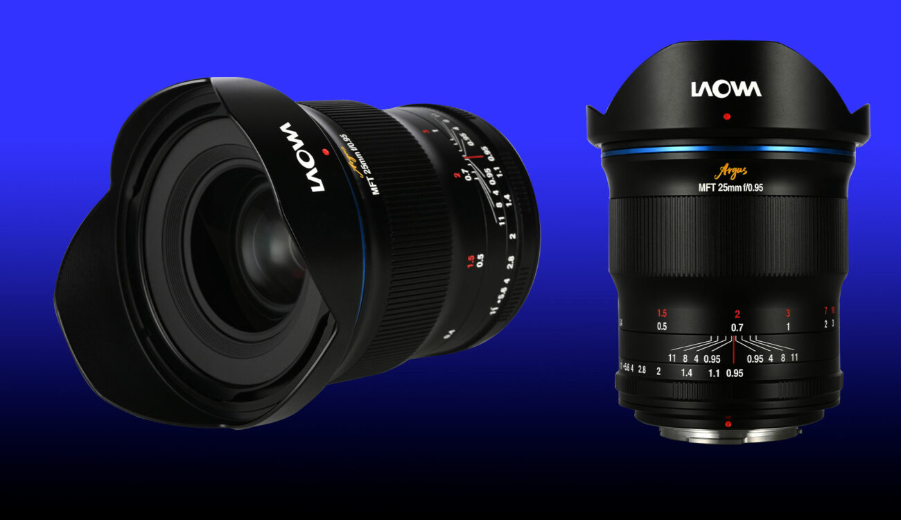Ya está disponible el lente Laowa Argus 25mm f/0.95 MFT APO