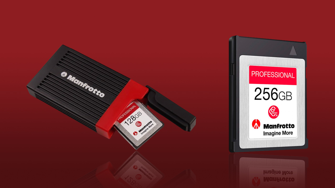 Manfrotto CFexpress Type-B Card Reader Released