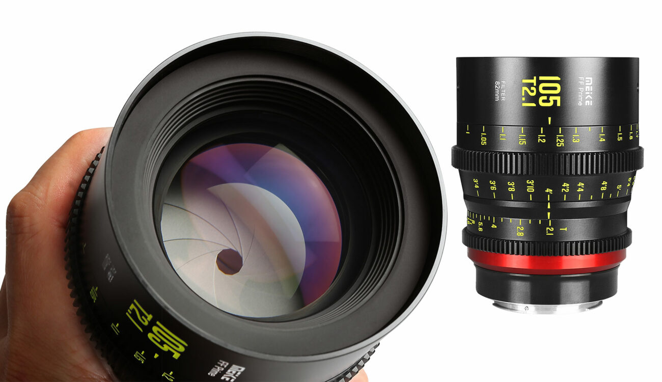 Meike 105mm T2.1 Full-Frame Cine Lens Announced