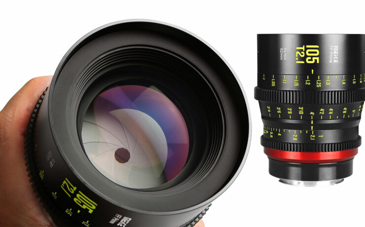 Meike 105mm T2.1 Full-Frame Cine Lens Announced