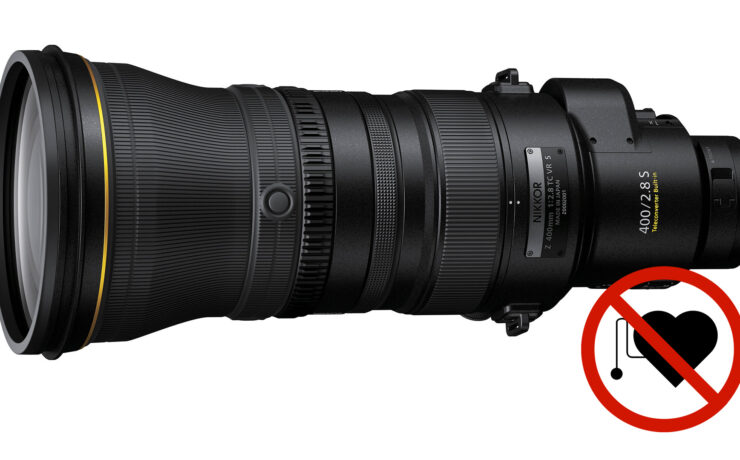 Nikon NIKKOR Z 400mm f/2.8 TC VR S レンズが医療機器の誤動作を引き起こす可能性