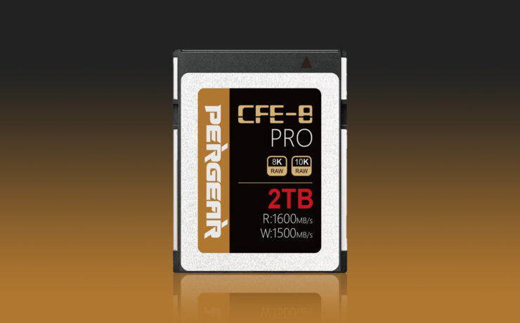 PERGEAR 2TB CFexpress Type-B Card Released