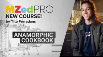 Anamorphic Cookbook Course Launches on MZed with SIRUI Lens Giveaway