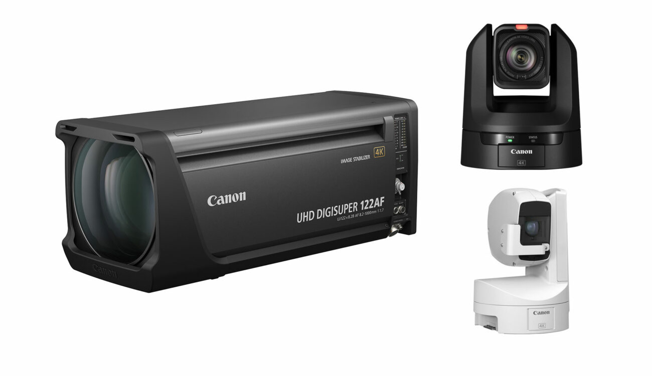 Canon UHD DIGISUPER 122 AF Broadcast Zoom and PTZ Camera Driver Update Announced