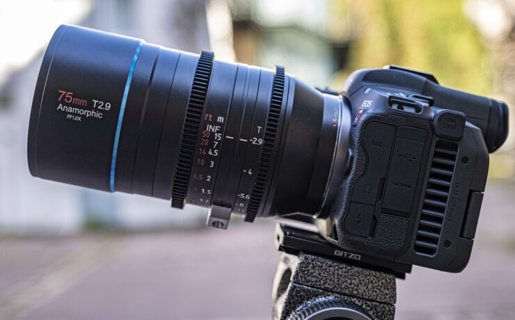El lente anamórfico full-frame SIRUI de 75mm y 1.6x ya está disponible en Indiegogo – Lo ponemos a prueba con la Canon EOS R5 C