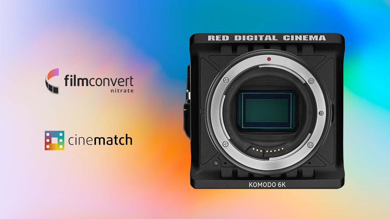 Ya está disponible el paquete de cámara FilmConvert para la RED KOMODO
