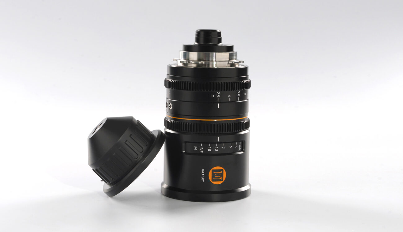 Great Joyが50mm T2.9 1.8xアナモフィックレンズを発表