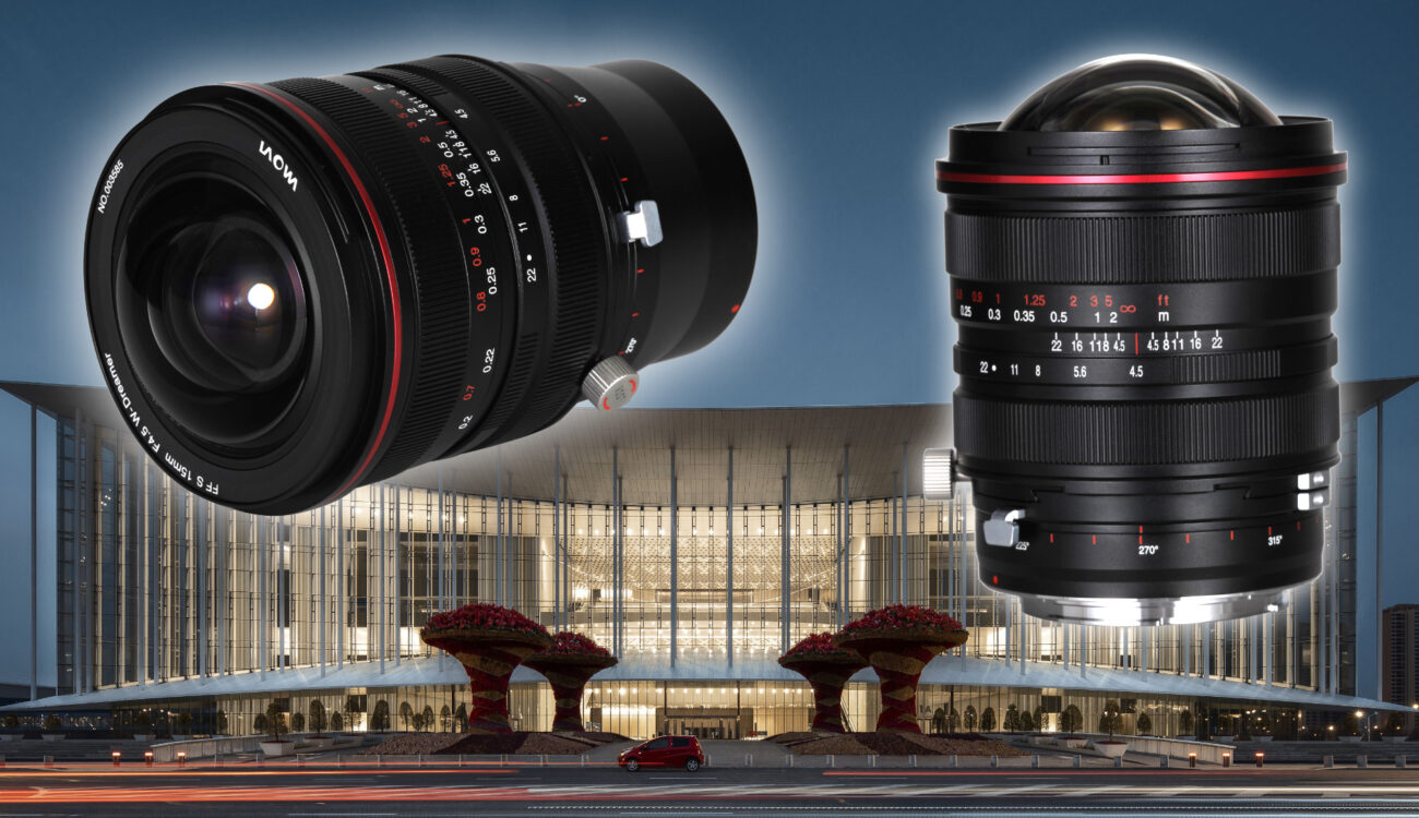Laowa 15mm f/4.5R Zero-D Shift Lens Announced – Upgraded Shift 