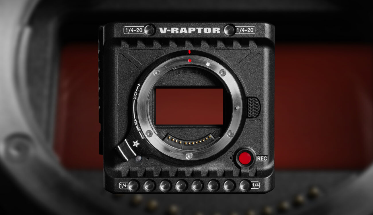 RED V-RAPTOR  Face-Detection Autofocus Now Available Via Beta Firmware Update