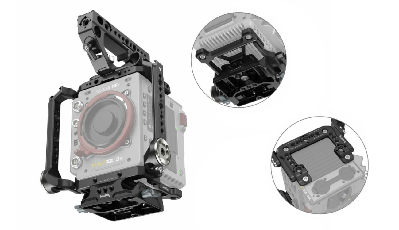 SmallRig Camera Cage Kit for Kinefinity MAVO Edge 6K/8K Released