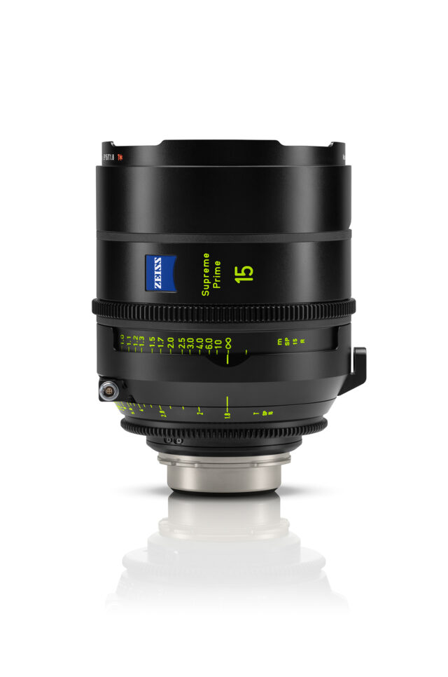 ZEISS Supreme Prime 15mm T1.8 vertical