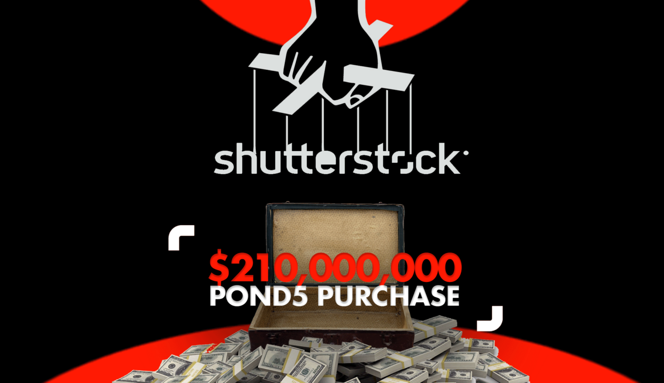 ShutterstockがPond5を買収