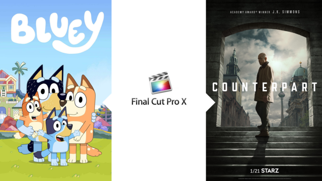 Two highly regarded shows that support the use of FCPx NLE