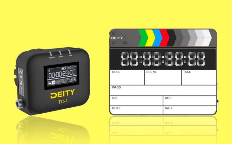 Deity TC-1 and TC-SL1 Released – Wireless Timecode Box and Slate