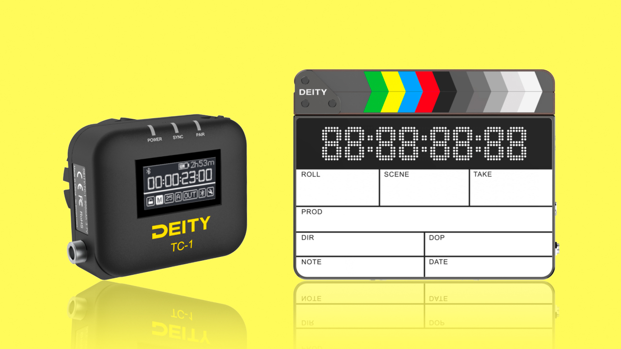 Deity TC-1 and TC-SL1 Released – Wireless Timecode Box and Slate
