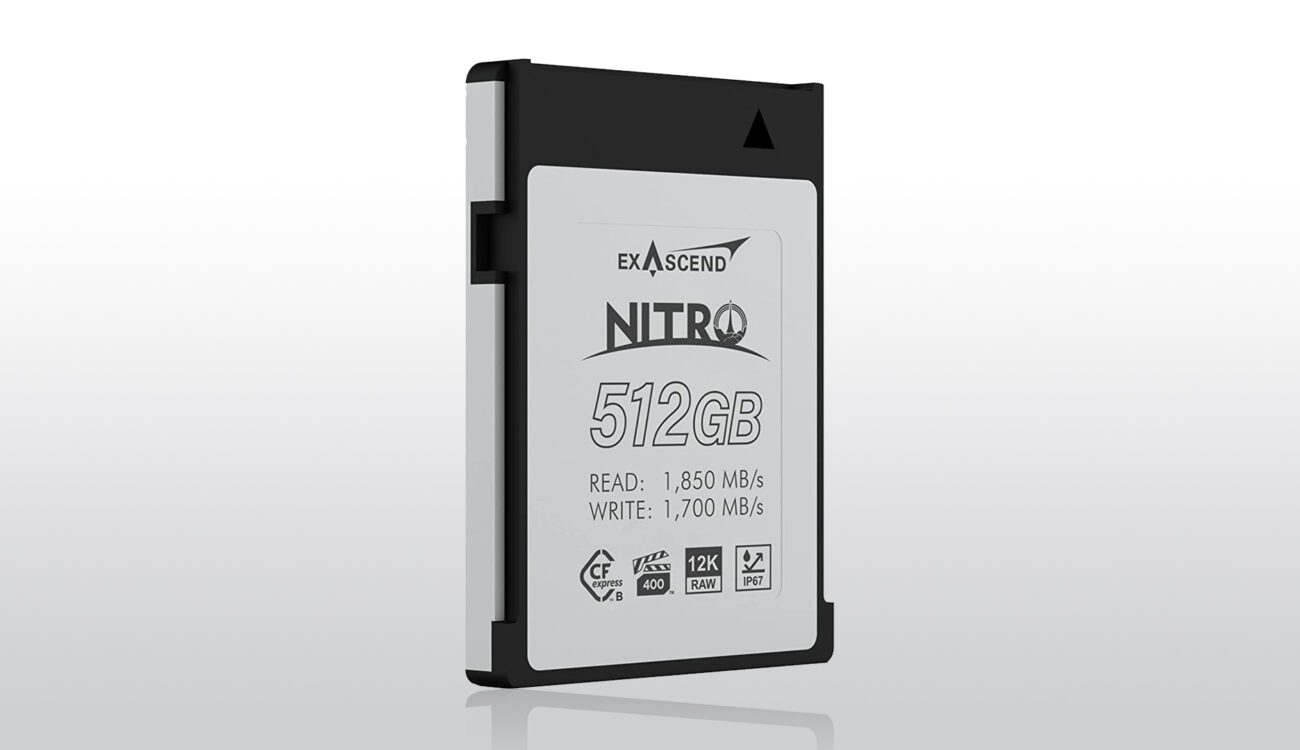 Exascend Nitro CFexpress Type B Cards Released – 12K RAW-Ready With VPG400 Certification
