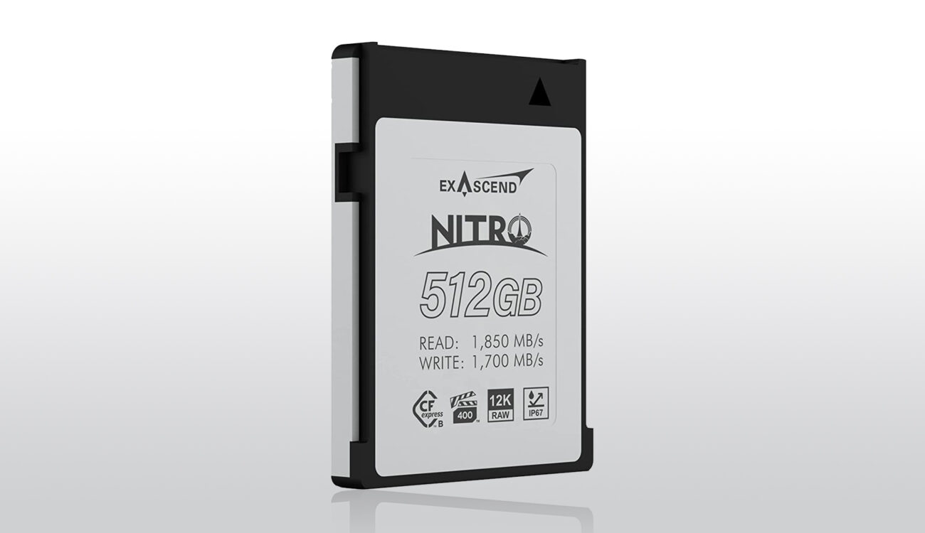 Lanzan las tarjetas Exascend Nitro CFexpress Tipo-B: 12K RAW-Ready con certificación VPG400