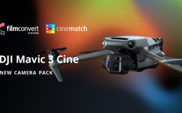 Lanzan los paquetes FilmConvert Nitrate y CineMatch para el DJI Mavic 3 Cine