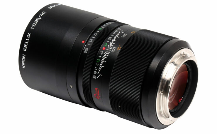 Kipon IBELUX 40mm f/0.85 Mark III Announced - Ultra Fast, Fully Manual APS-C Prime Lens