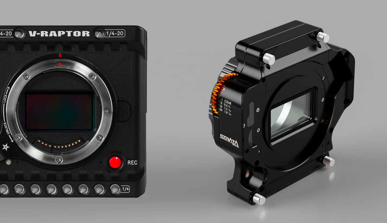 KipperTie Strata PL-ND for RED V-RAPTOR Introduced – Bolt-on Lens Mount Now With Built-in ND