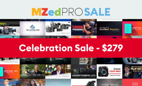 Last Chance for MZed Pro Discount - the Online Education Membership for Filmmakers