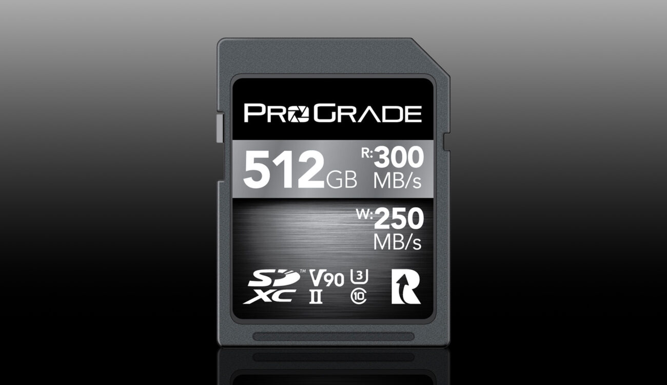 ProGrade Digital 512GB UHS-II V90 SDXC Card Now Available
