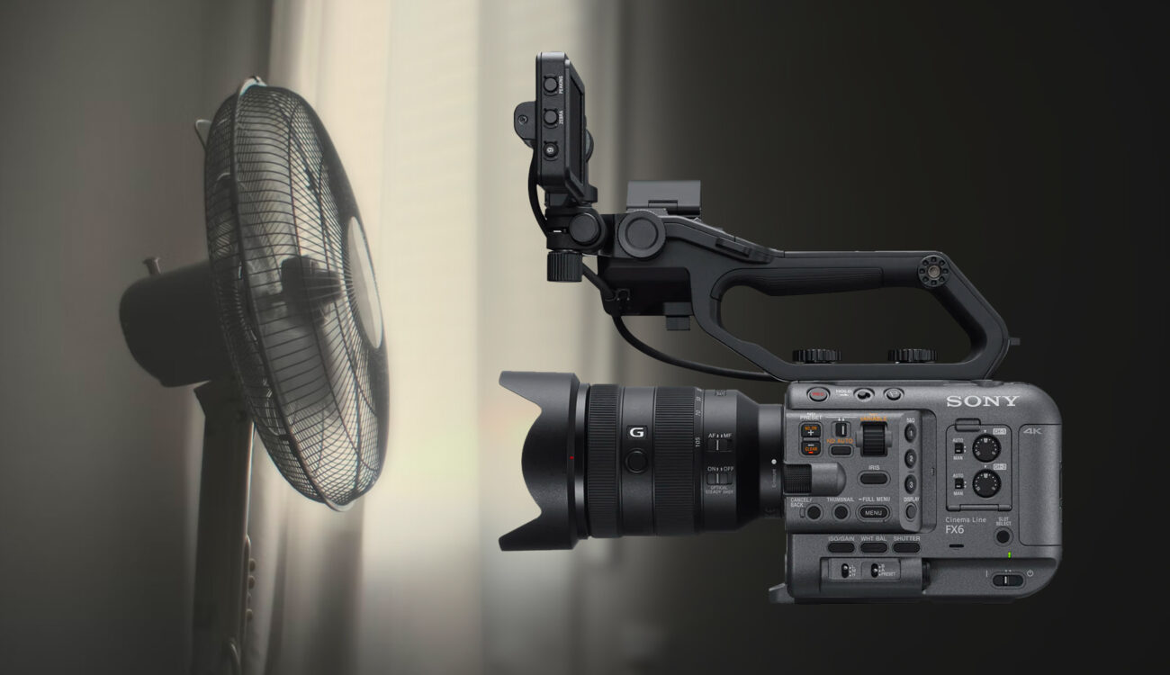 Sony FX6’s Fan Noise and Modes Explained by Alister Chapman