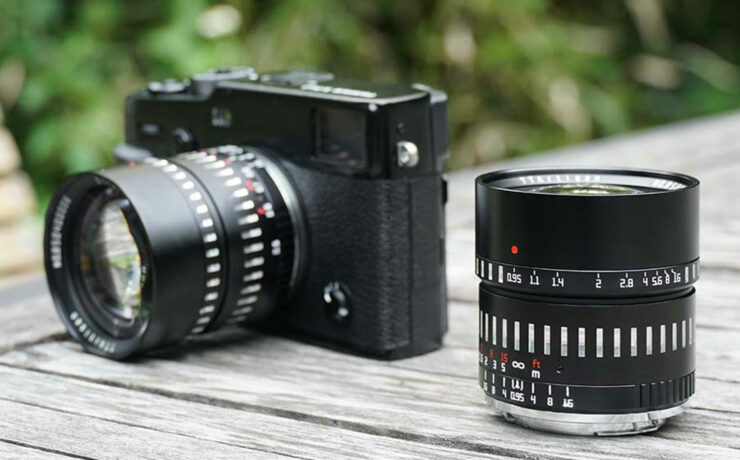 TTArtisan 50mm F/0.95 for FUJIFILM X and Sony E-Mount APS-C Cameras Released