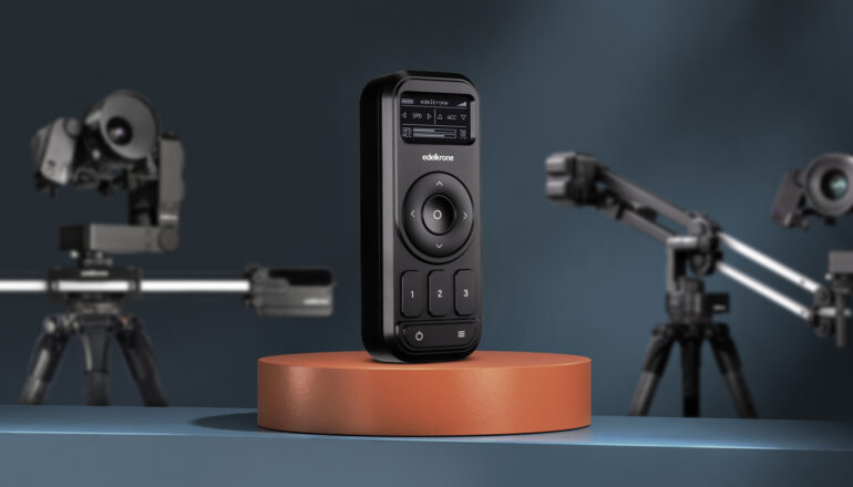 edelkrone Controller V2 Released – Longer Battery Life, Wired Connection, and Bigger Screen