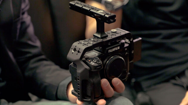 Wooden Camera cage for FUJIFILM X-H2S