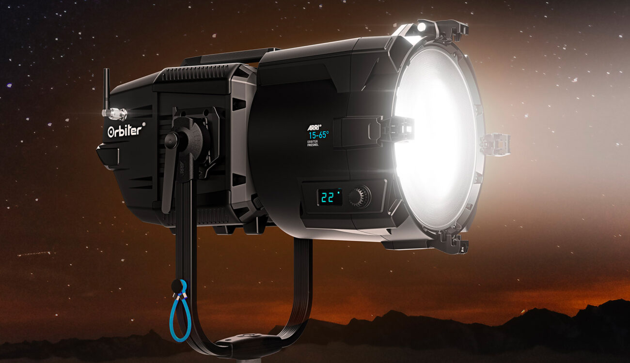 ARRI Orbiter Fresnel Lens Introduced – Fully-Motorized 15-65° Zoom Range