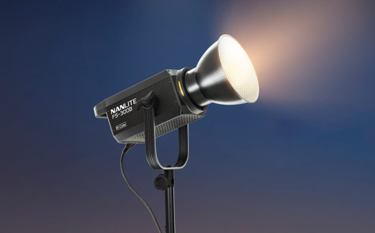 Anuncian el NANLITE FS-300B - Reflector LED COB bicolor