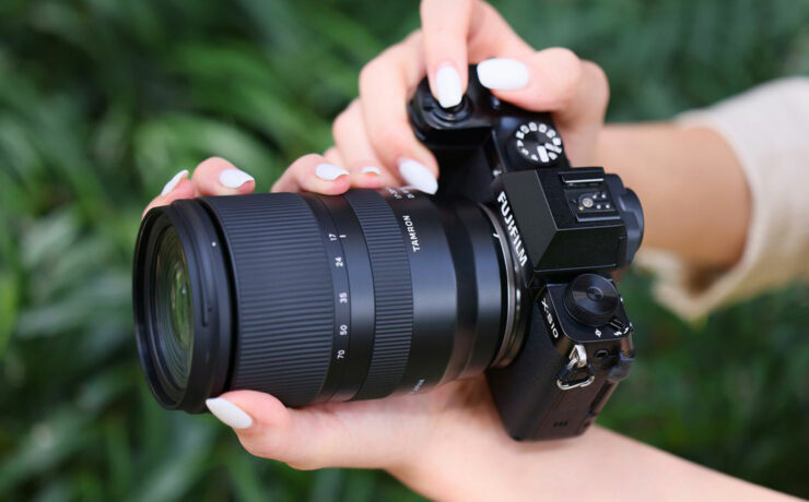 タムロンが富士フイルムXマウントカメラ用「 17-70mm F/2.8 Di III-A VC RXD」を発売