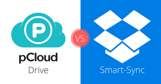 pcloud drive vs dropbox smart sync