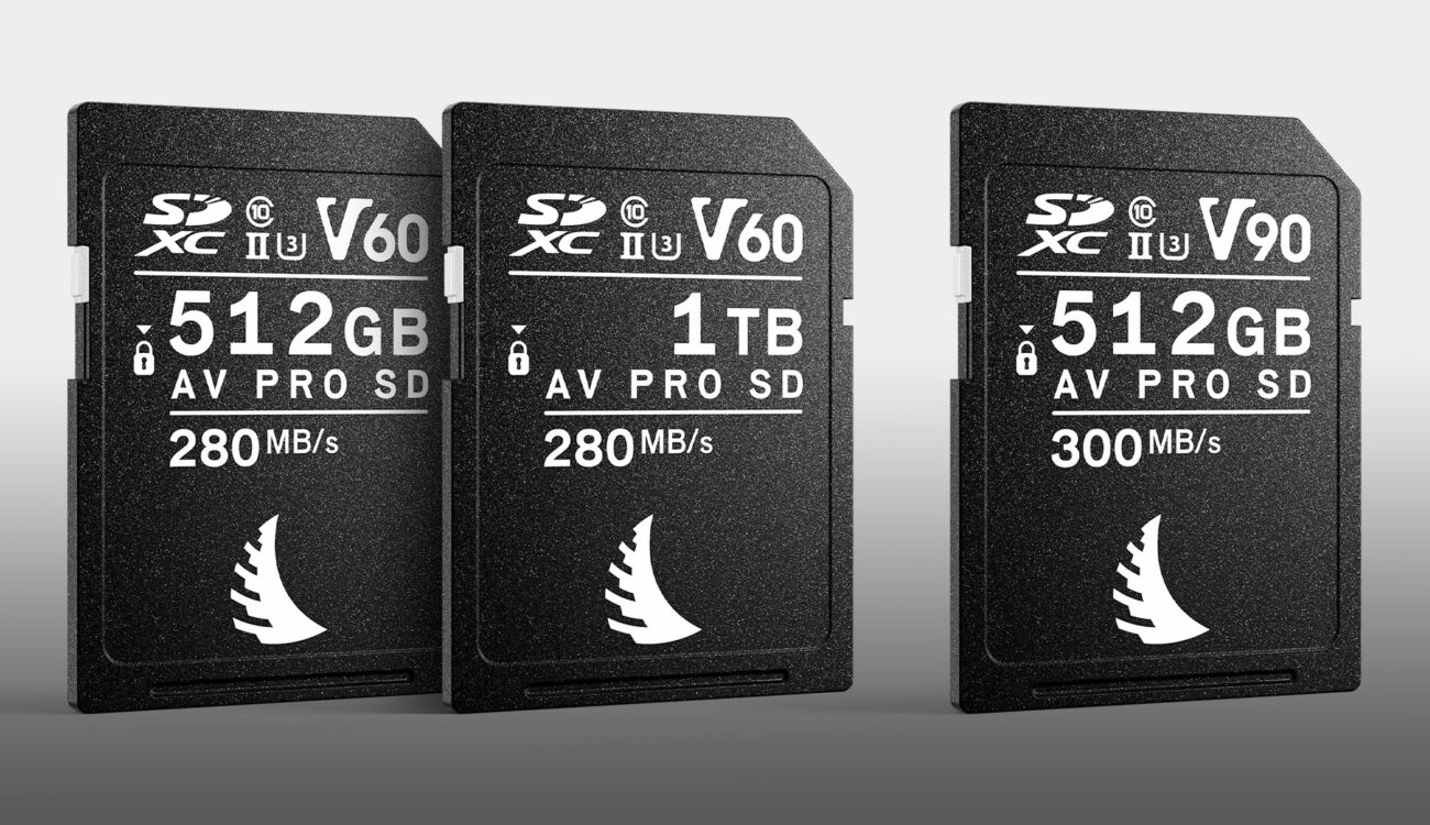 Angelbird AV PRO SD MK2 - UHS-II V90 512GB and V60 1TB and 512GB Cards Released
