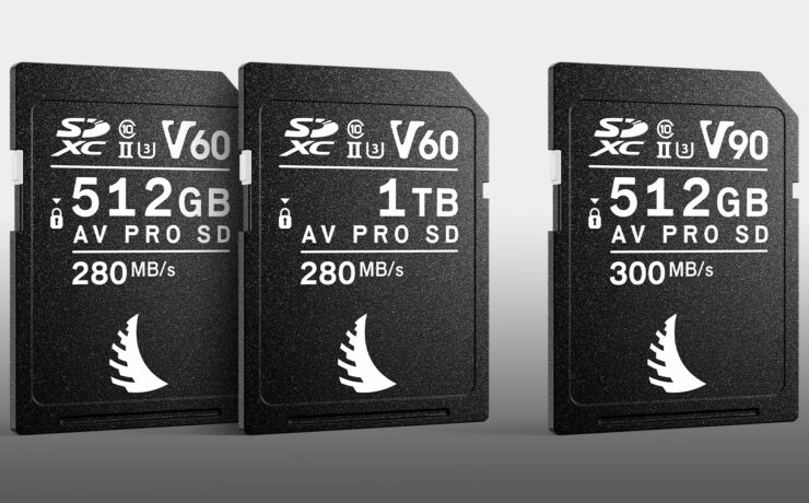 Angelbird AV PRO SD MK2 - UHS-II V90 512GB and V60 1TB and 512GB Cards Released