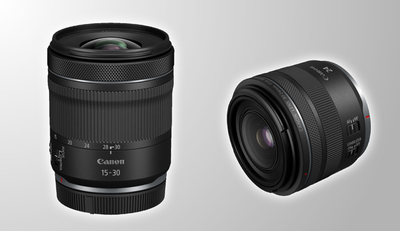 Canon RF 24mm F1.8 MACRO and RF 15-30mm F4.5-6.3 Zoom Released