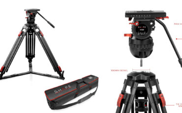 SHAPE introduces a new line of Pro Video Tripods