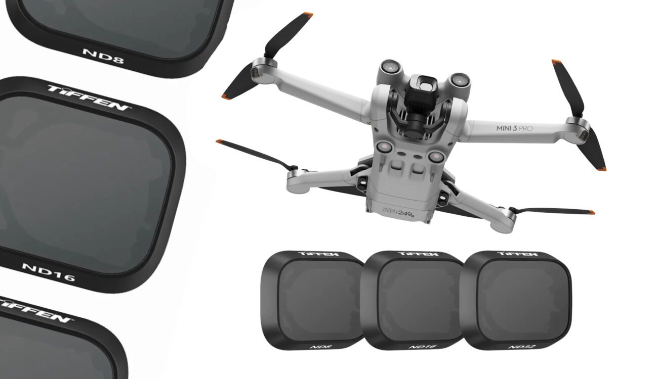 TiffenがDJI Mini 3 Pro用 NDフィルターキットを発表