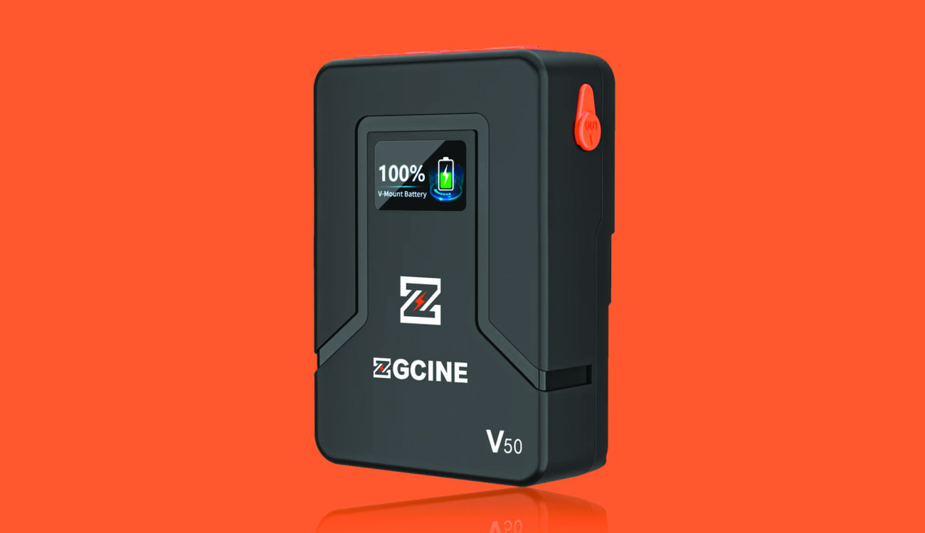 ZGCINE ZG-V50 Released – 50Wh Mini V-Mount Battery with PD Fast Charging