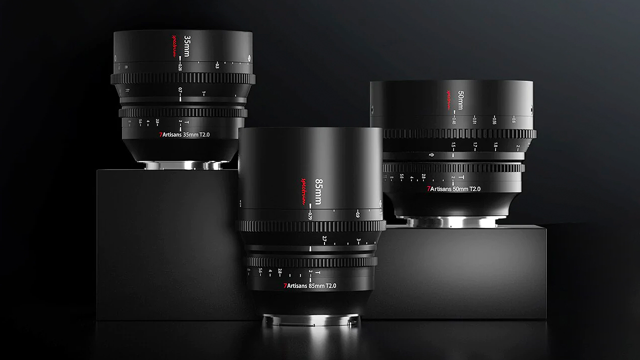 7Artisans Spectrum Full Frame T2.0 Cine Lenses Released