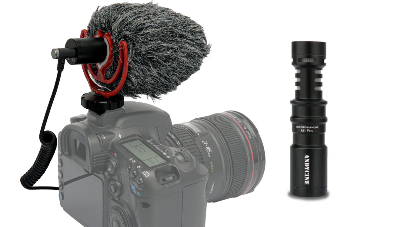 ANDYCINE M1 Pro Shotgun Mic Released – Compact and Affordable