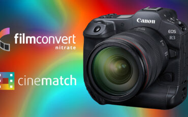 FilmConvert Nitrate と CineMatch が CanonEOS R3 をサポート