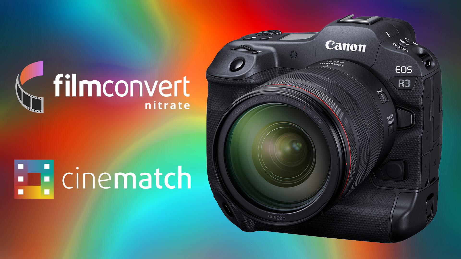 FilmConvert Nitrate e CineMatch sono ora supportati su Canon EOS R3