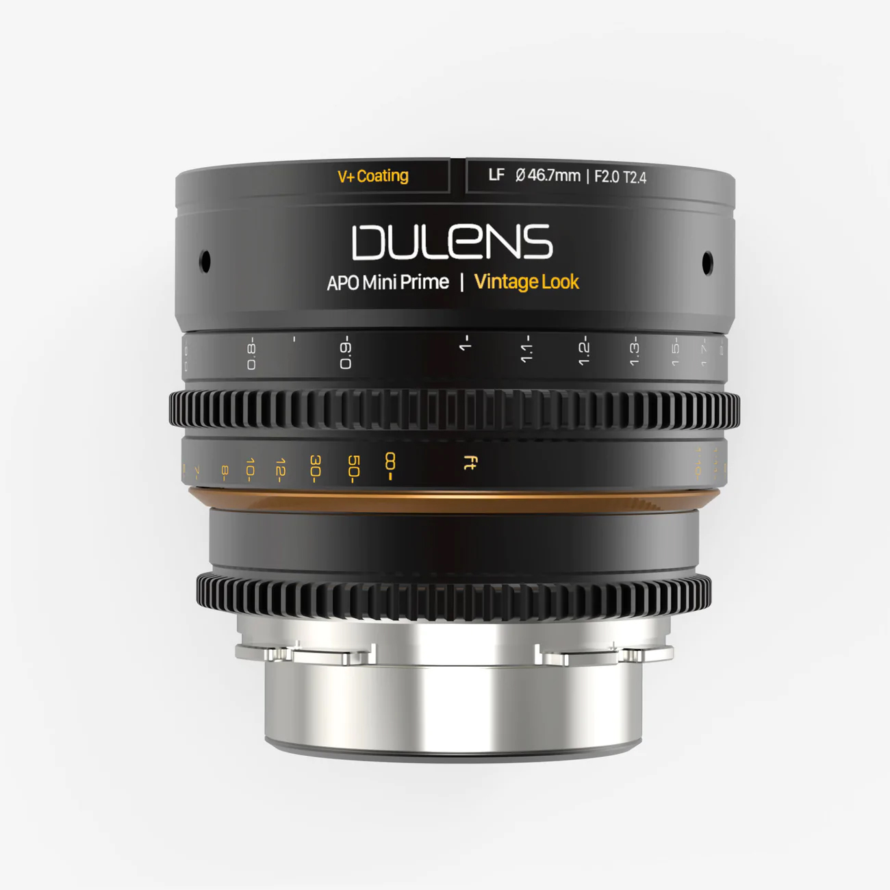 Objectif Cinéma DULENS APO Triassic 120mm T2.8 - Plein Format, Mise Au Point Manuelle 270° - Pour Portraits Et Tournage Pro