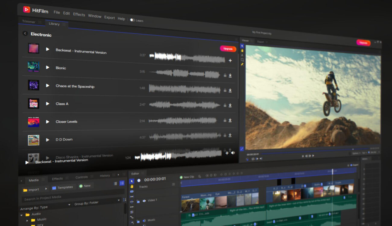 FXhome de Artlist - Ya están disponibles las aplicaciones HitFilm Video Editor & VFX Tool
