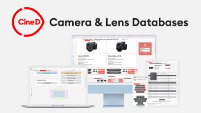 Launching CineD Databases - Camera & Lens Databases and Lens Coverage Tool