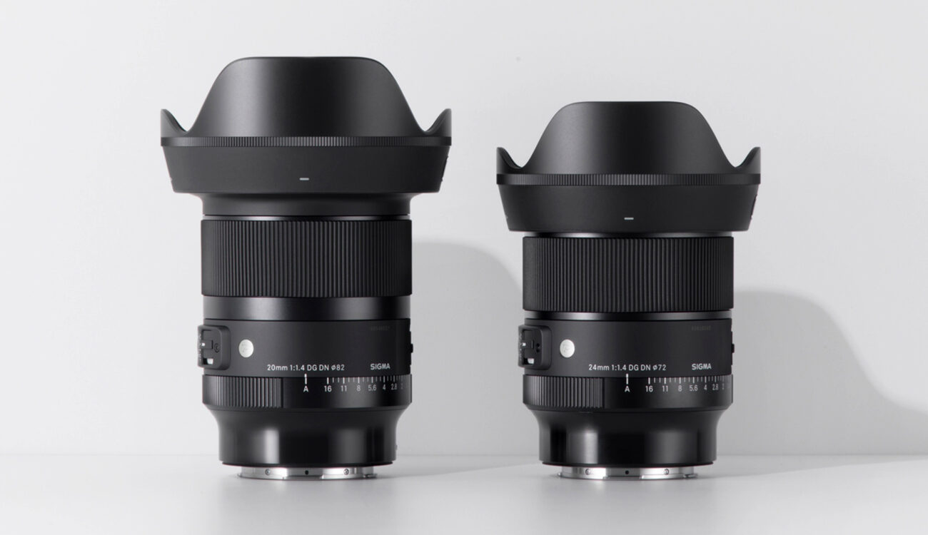 SIGMA 20mm and 24mm F1.4 DG DN Art Released – For E-Mount and L-Mount Cameras
